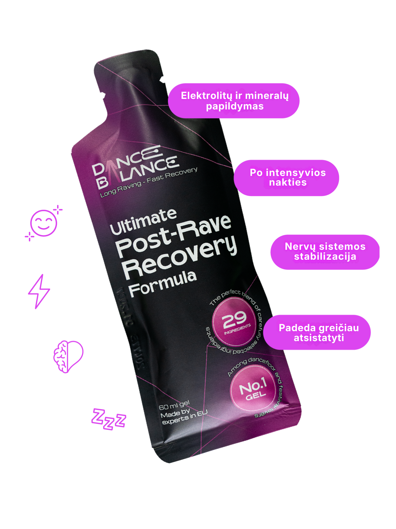Dance Balance Recovery Gel