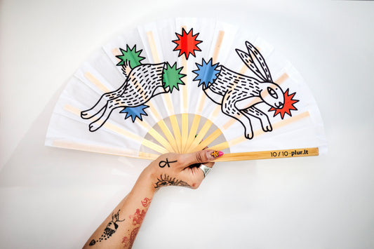 WHITE RABBIT Vėduoklė