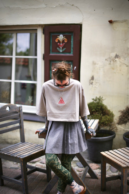 RED-EYE Crop Top